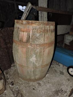 Old Wooden Barrel