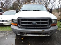 2000 Ford F350 XL Regular Cab Flatbed Pickup - Low Miles