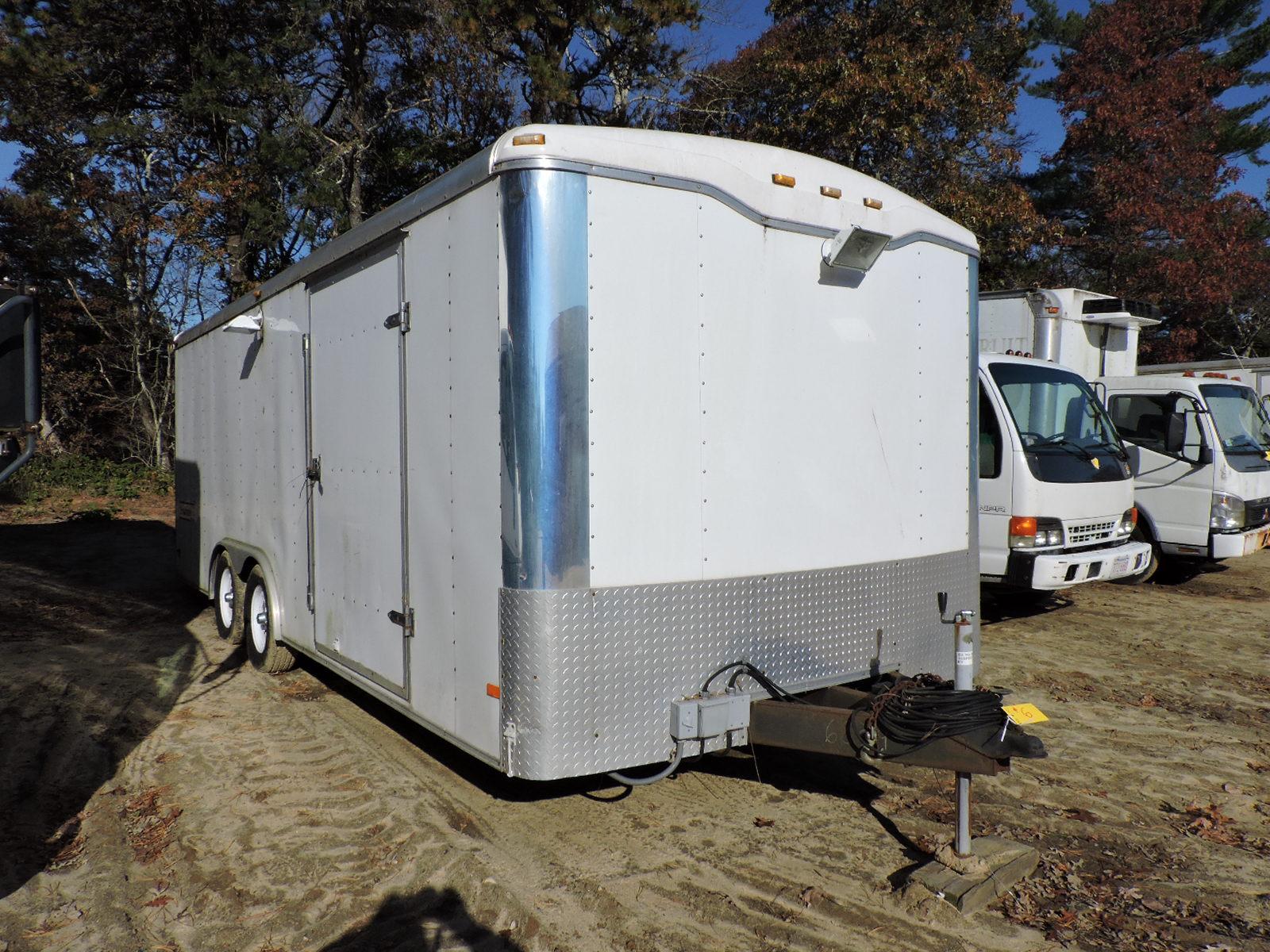 2007 Haulmark Enclosed Cargo Trailer -- 20 Foot -- Note Changes to Description