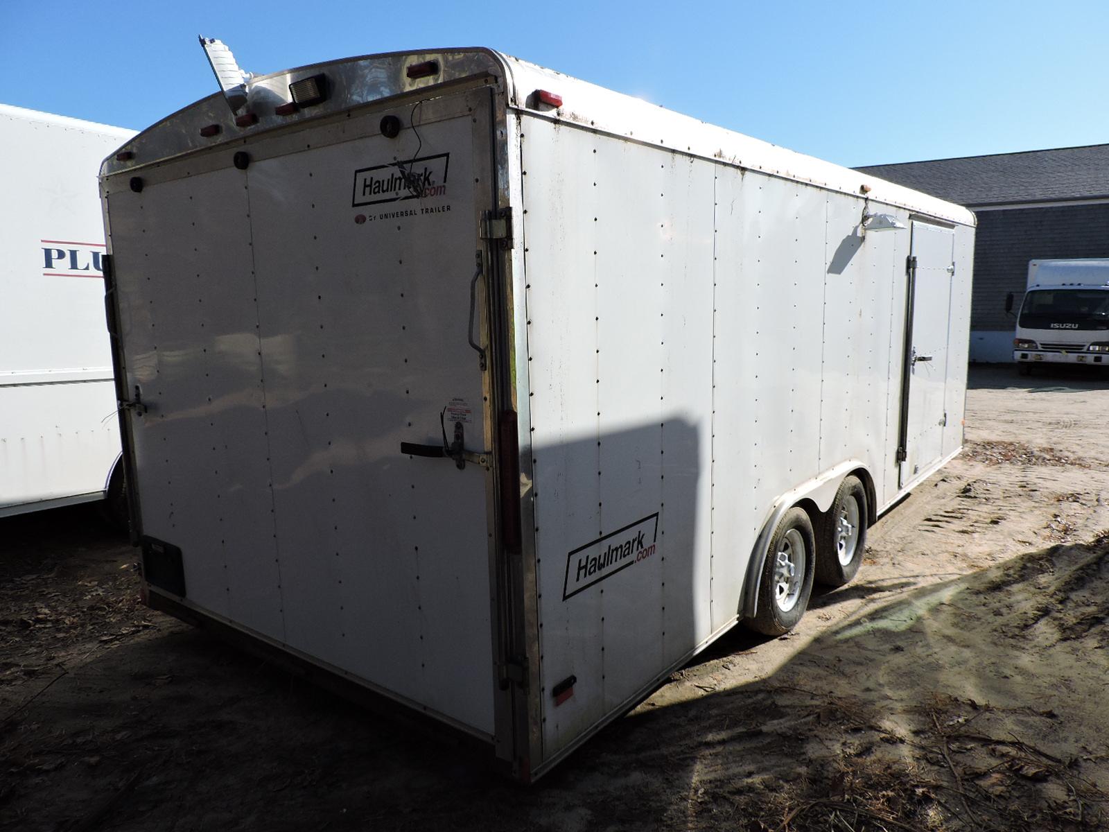 2007 Haulmark Enclosed Cargo Trailer -- 20 Foot -- Note Changes to Description