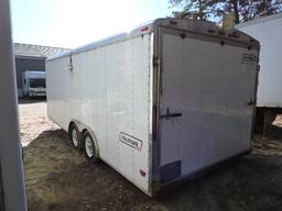 2007 Haulmark Enclosed Cargo Trailer -- 20 Foot -- Note Changes to Description