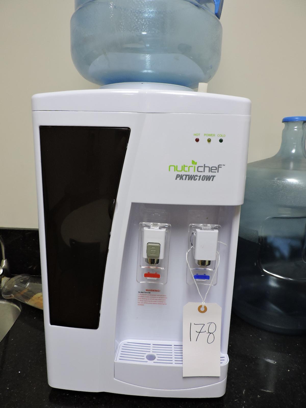 NurtiChef Table Top Hot/Cold Water Dispenser - Model: PKTWC10WT