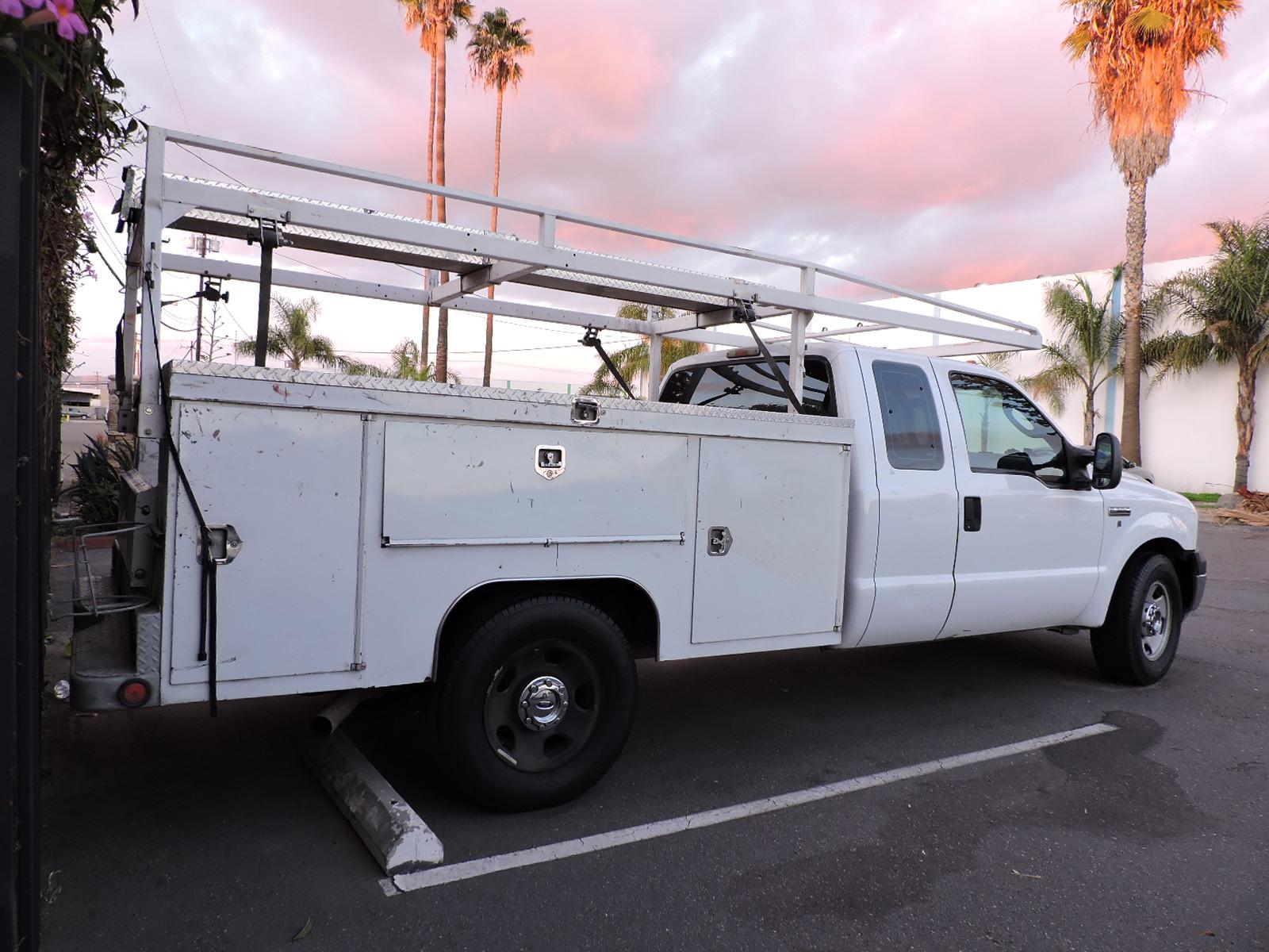 2007 Ford F350 Super-Cab 2WD Open Utility with Approx. 245,000 Miles