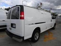 2005 Chevrolet G2500 Express Cargo Van - Gasoline 4.8L - 261,314 Miles - Runs & Drives / SEE CHANGE