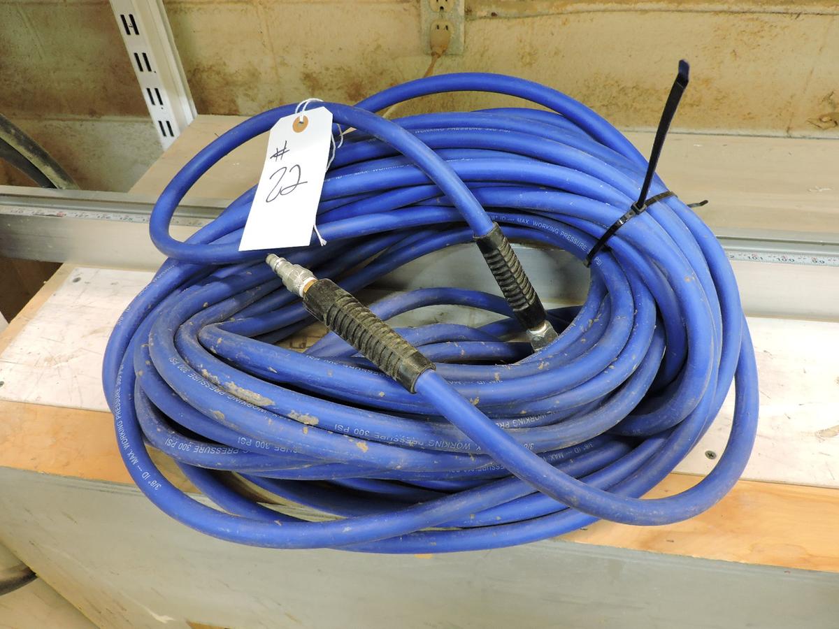 High Pressure Air Compressor Hose Blue -- 100 FT ??