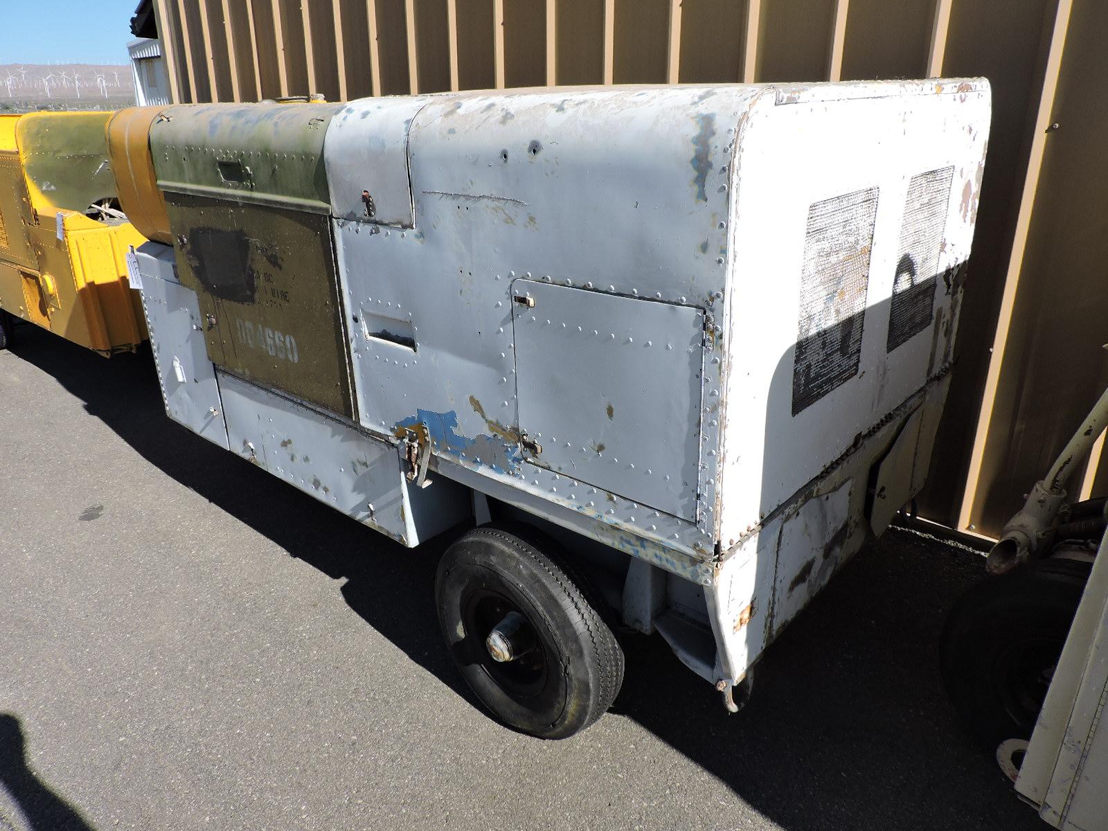 Aircraft Ground Power Unit - Model: MD3M -- Powered by a Continental Packet - not running presently