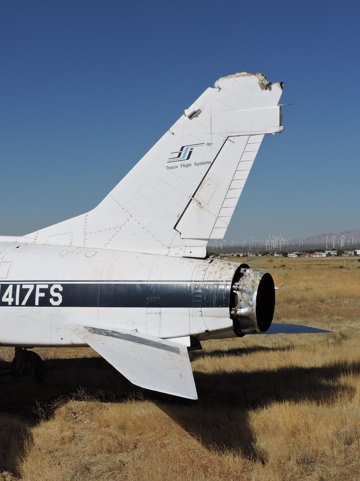F100 Super Sabre Fighter Jet -- N417FS -- See Description