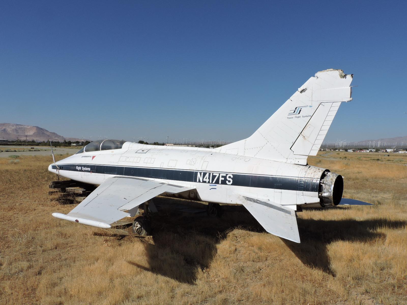 F100 Super Sabre Fighter Jet -- N417FS -- See Description