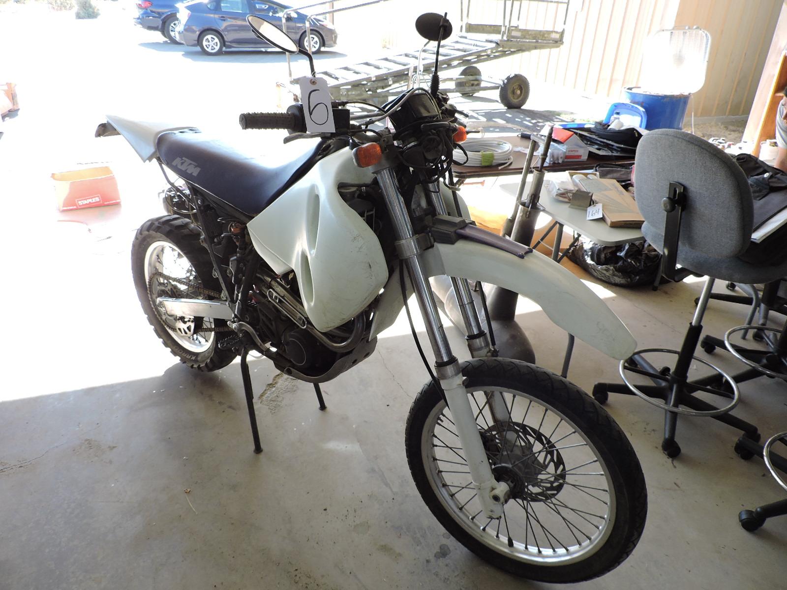 1996 KTM 250cc 'Enduro Style' Motor Cycle