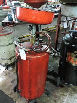 Telescoping Waste Oil (oil change) Drum