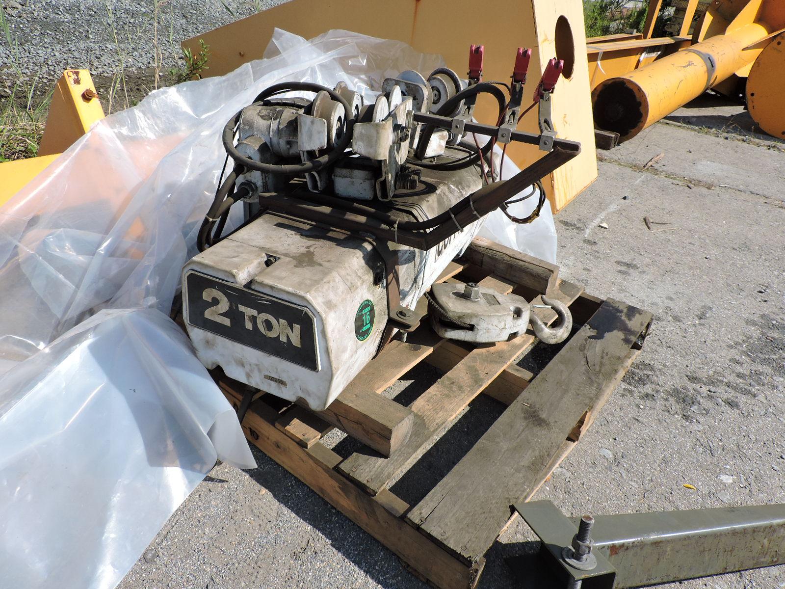 COFFING Brand 2-Ton Electric Hoist