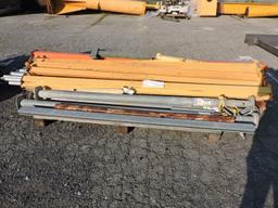 Large Assortment of Pallet Racking Parts - Uprights and Shelf Parts - See Photos