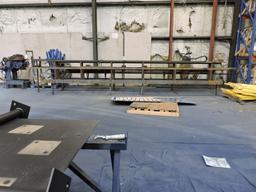 BOGO Industrial Pipe Cutting Table - 23.5' Long - See Photos