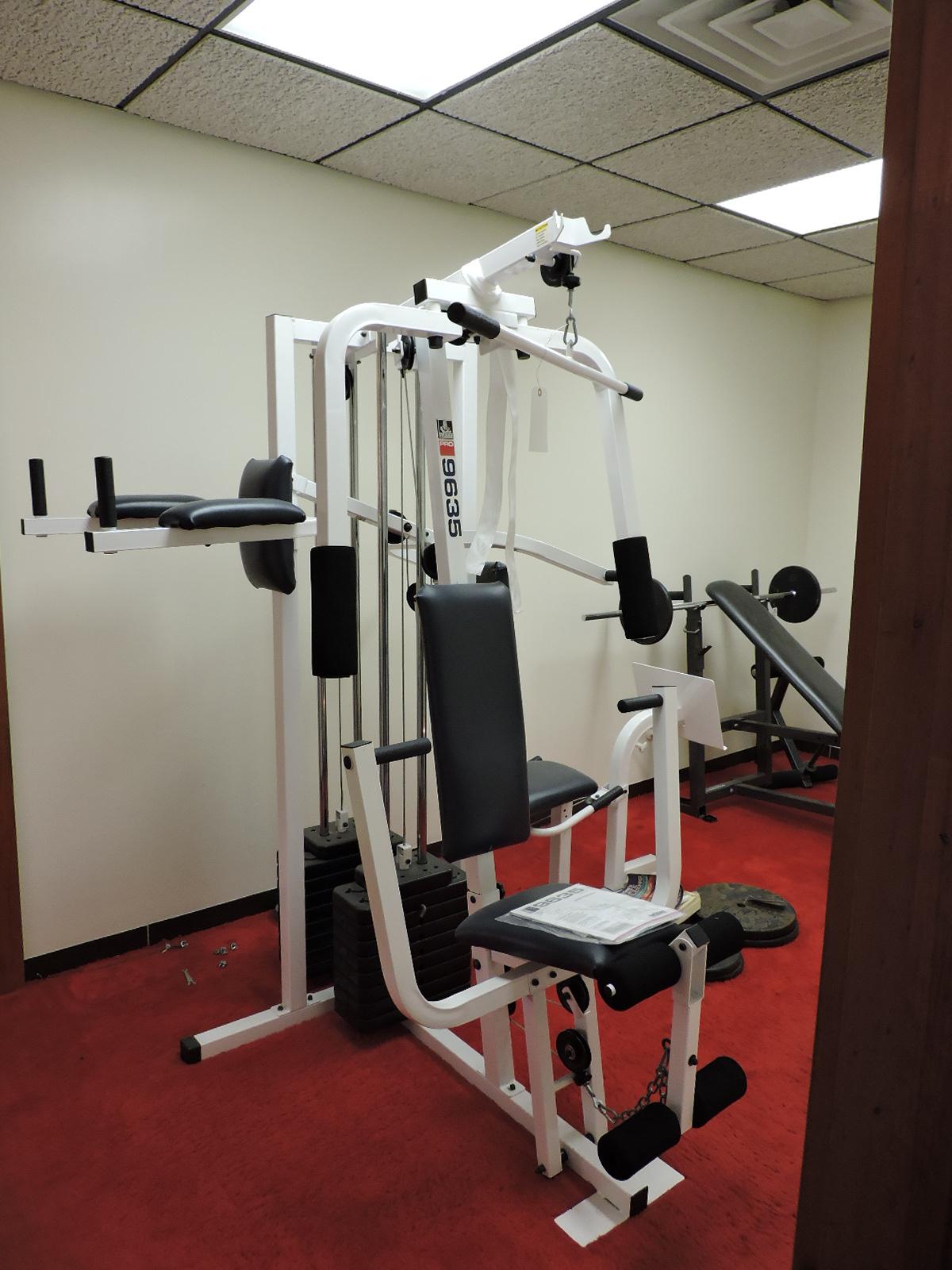WEIDER Brand PRO 9635 4-Station Universal Home Gym System