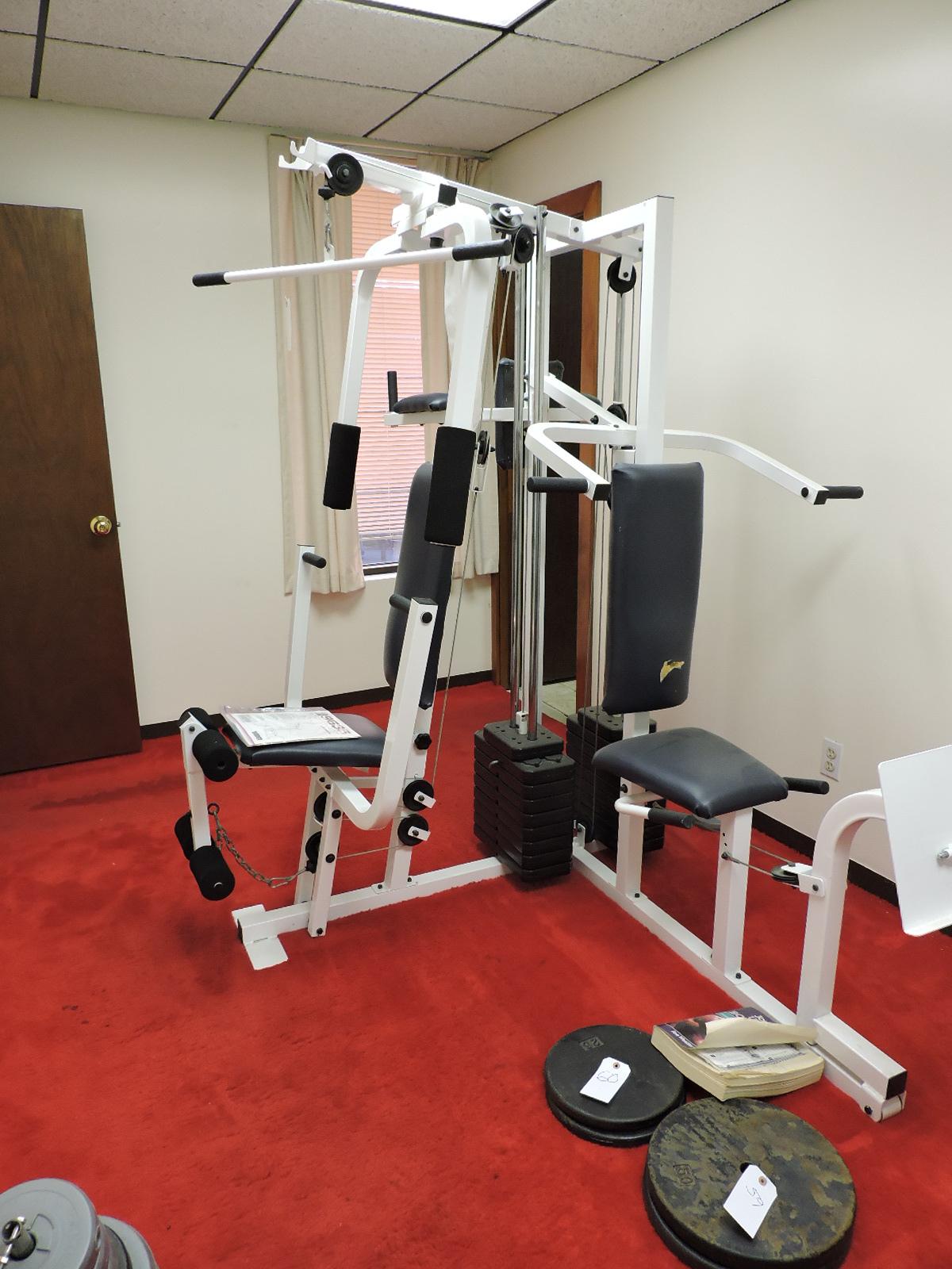 WEIDER Brand PRO 9635 4-Station Universal Home Gym System