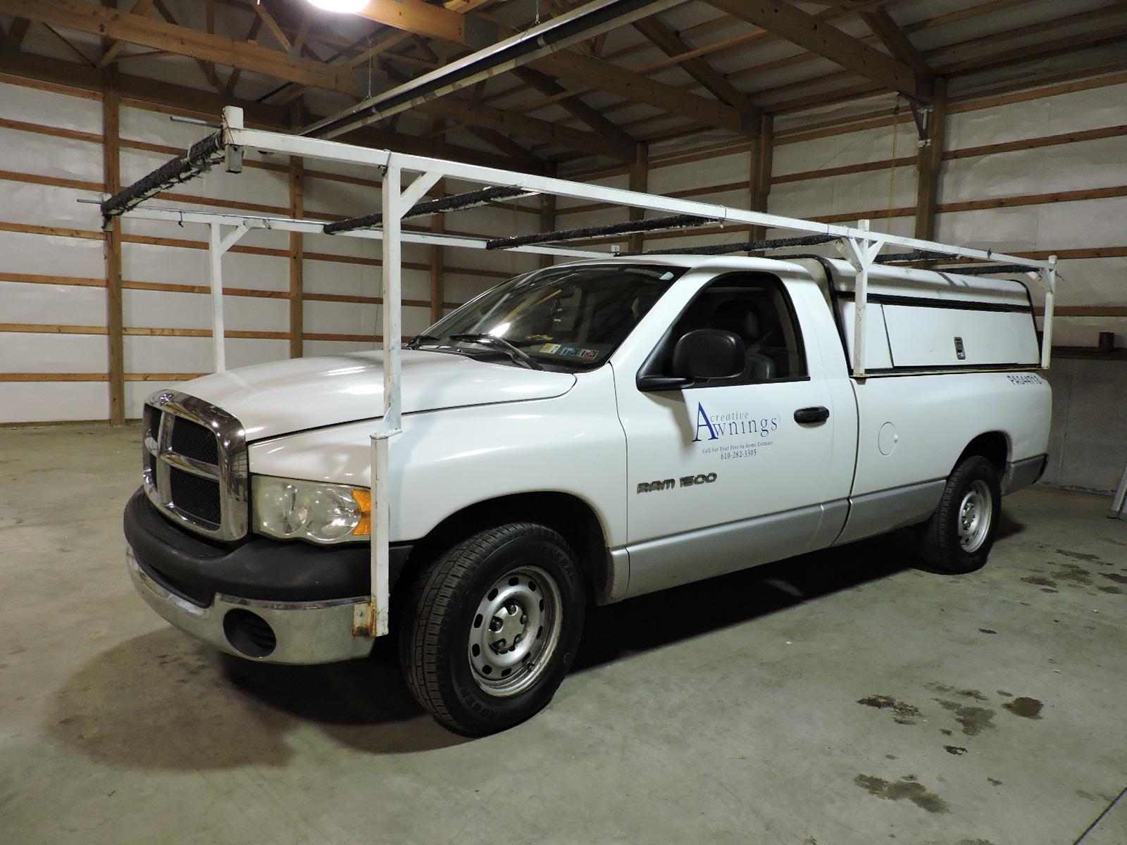 2003 DODGE RAM 1500 Regular Cab Pickup Truck with Steel Work Cap