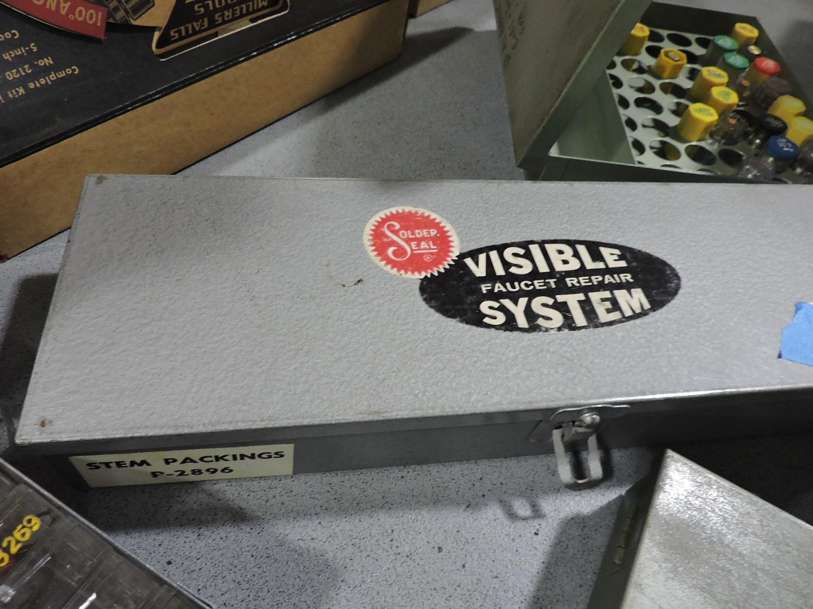 Visable Faucet Repair Solder Seal Stem Bonnett Kit - NEW