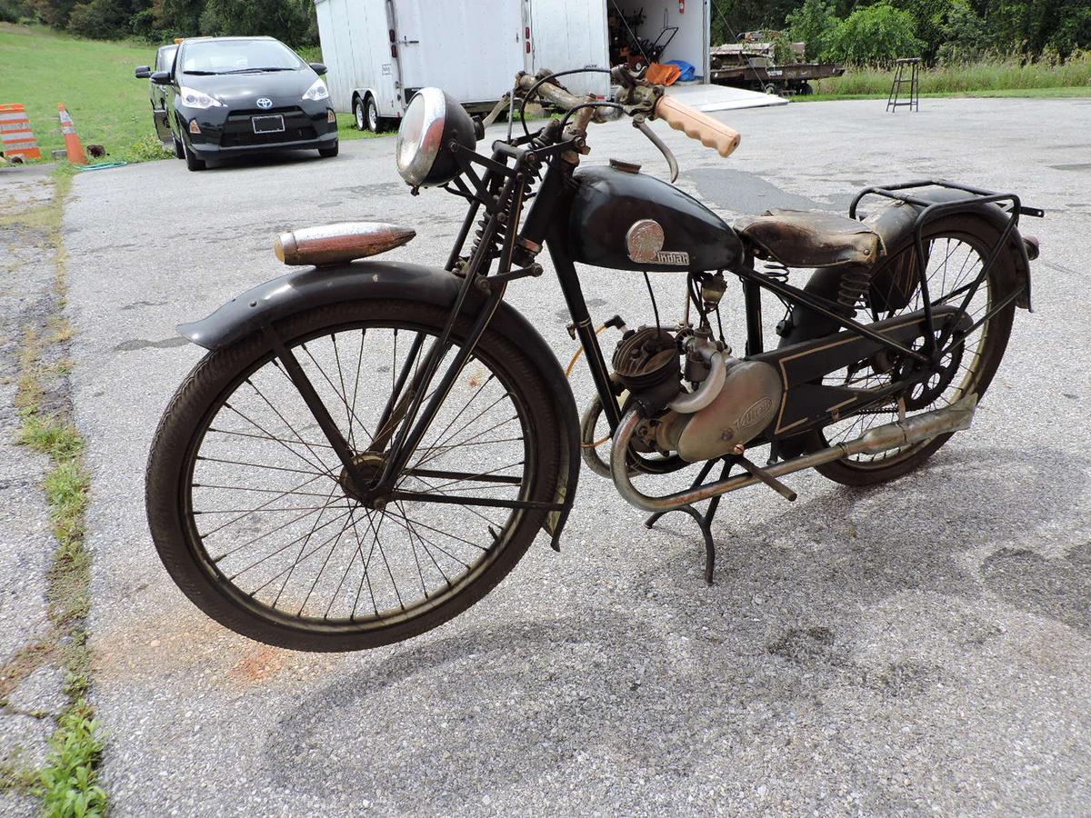 1940-ish 'INDIAN / JAMES?' Motorbike - Single Cylinder -- READ DESCRIPTION !!!