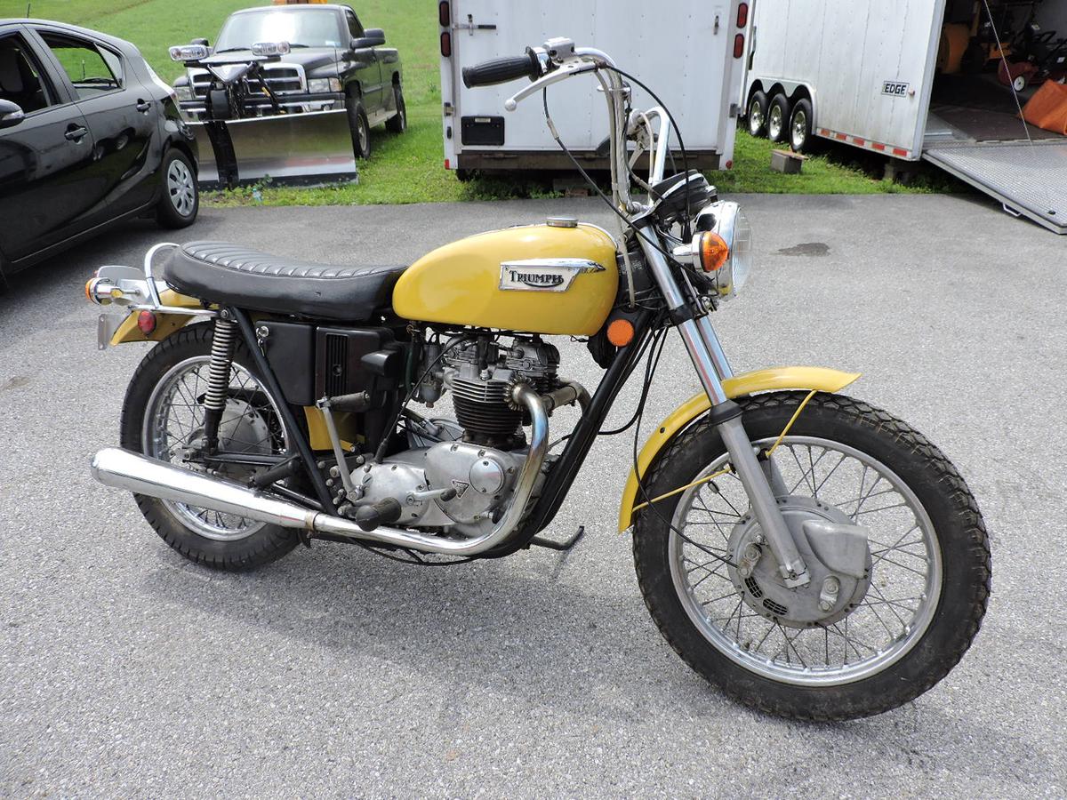 1971 Triumph Bonneville T120 - 750 - Single Carb. - 1381 Original Miles