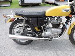 1971 Triumph Bonneville T120 - 750 - Single Carb. - 1381 Original Miles