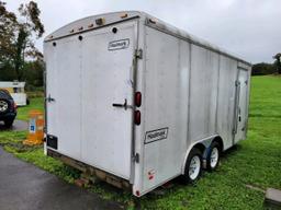 2004 HAULMARK 16' Enclosed Trailer with Ramp Door - 4 Brand NEW Tires