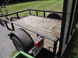 2012 Cross Country Utility Trailer with Ramp-Gate