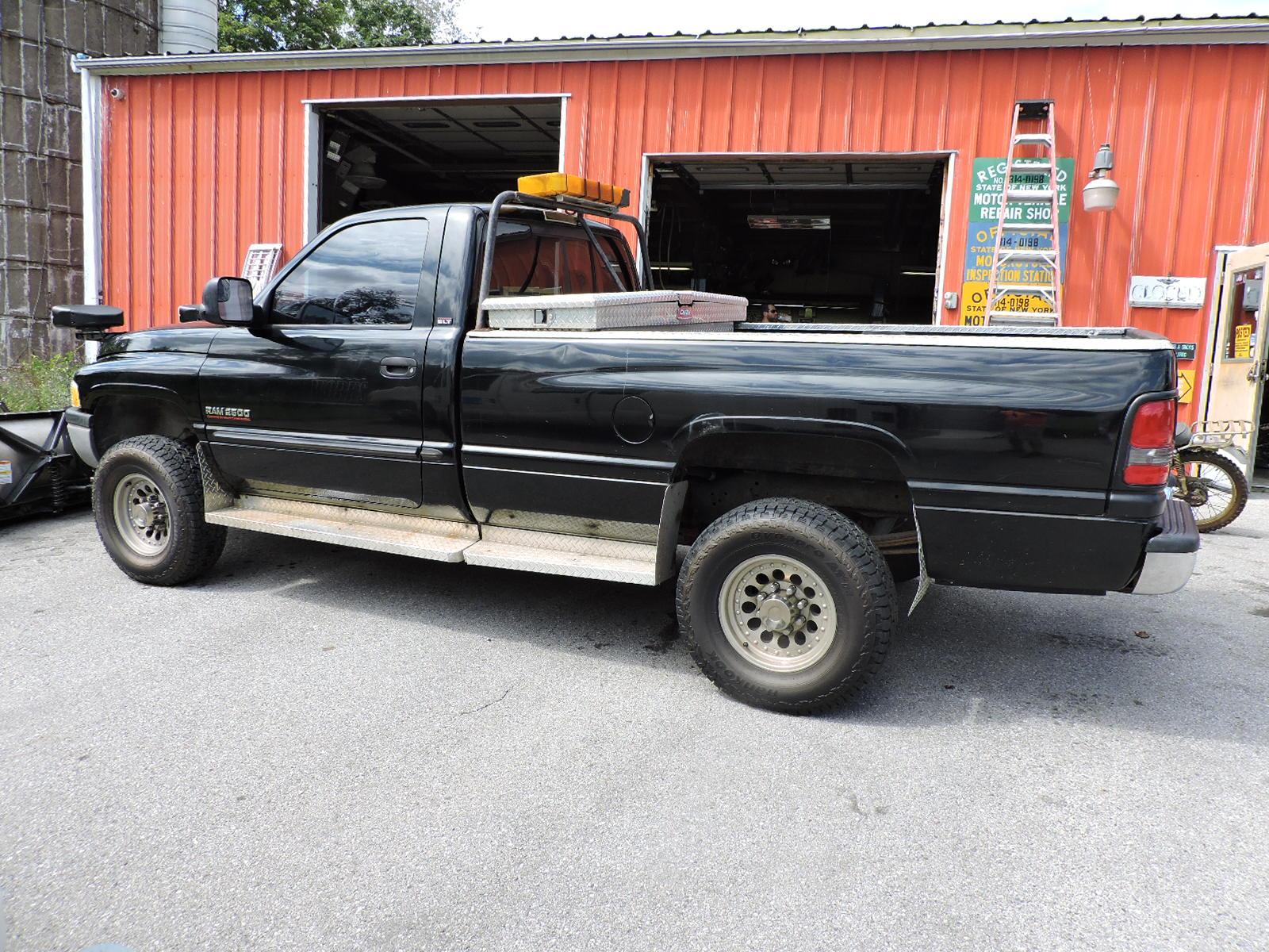 2002 Dodge Ram 2500 Regular Cab 4X4 Pickup with Cummins & Plow