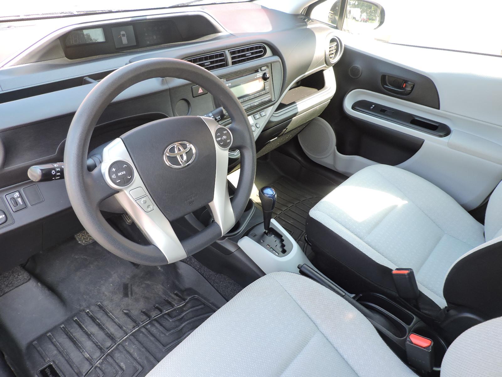 2012 Toyota Prius Hatch - 23,691 Miles -- Black with Gray / Looks NEW