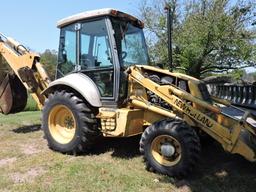 1998 FORD - NEW HOLLAND 555 CP4 4WD Back-Hoe / Loader -- 2807 Hours