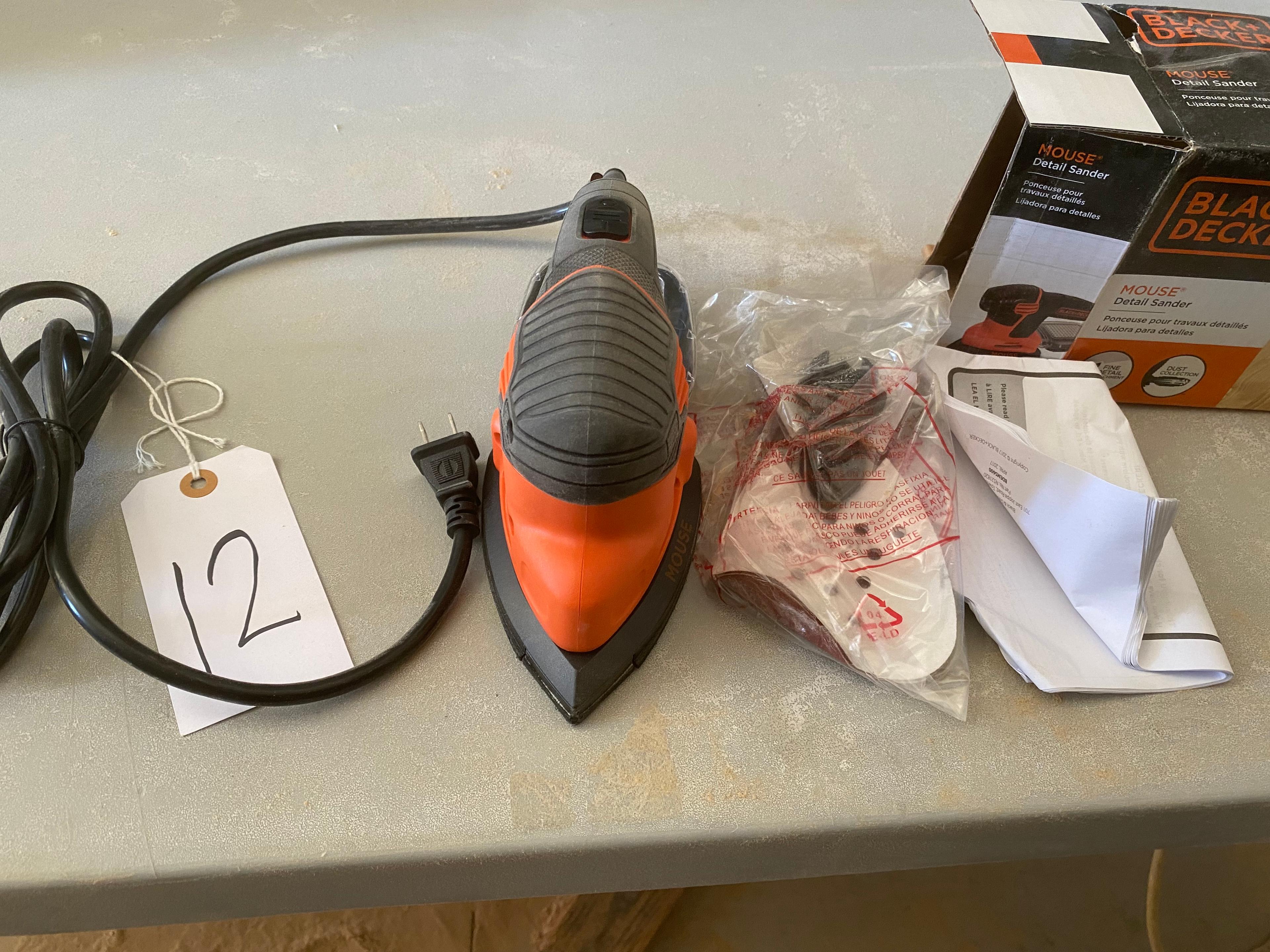 Black + Decker "Mouse" Electrical Sander