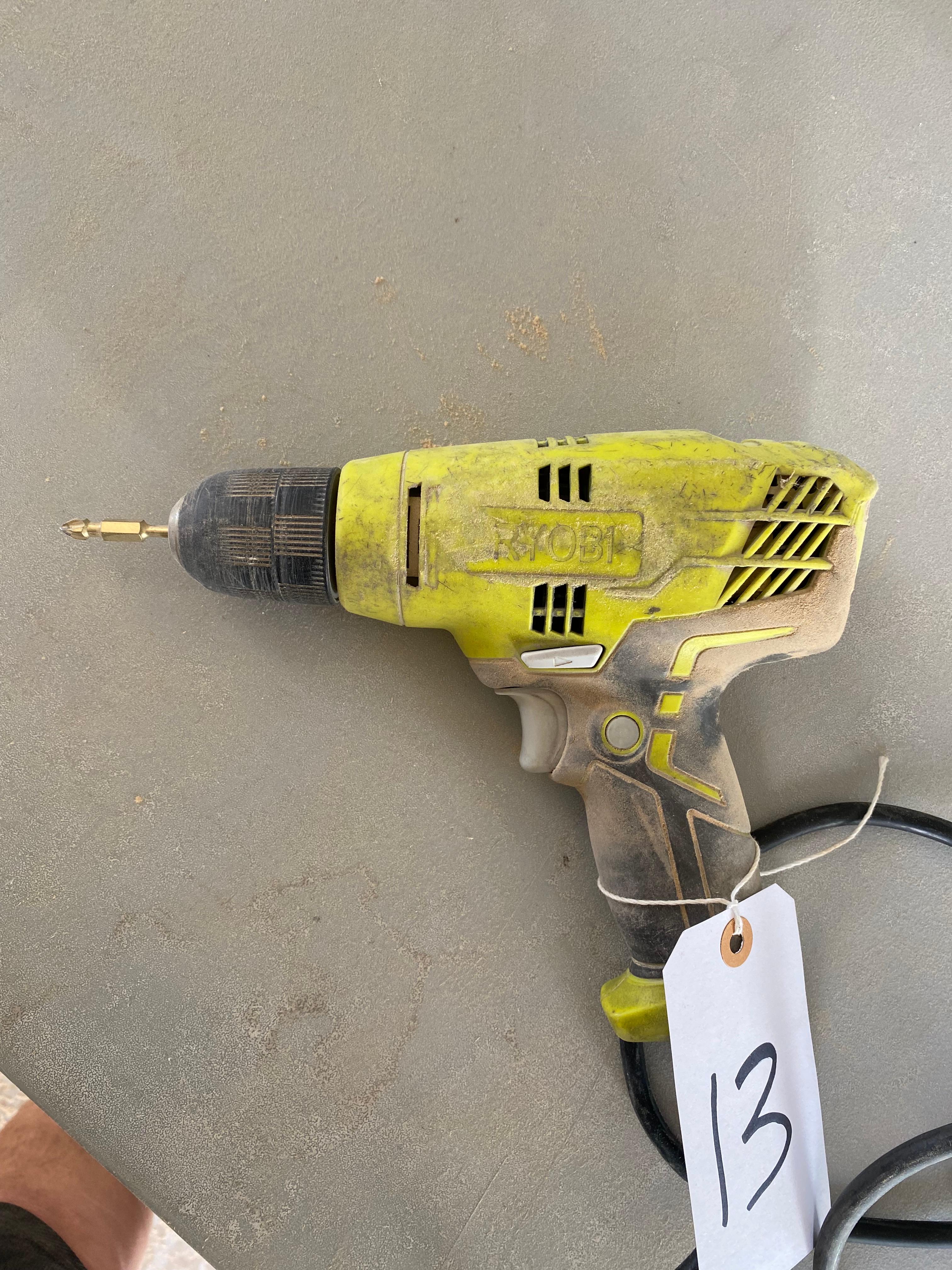 Ryobi Variable Speed Compact Drill