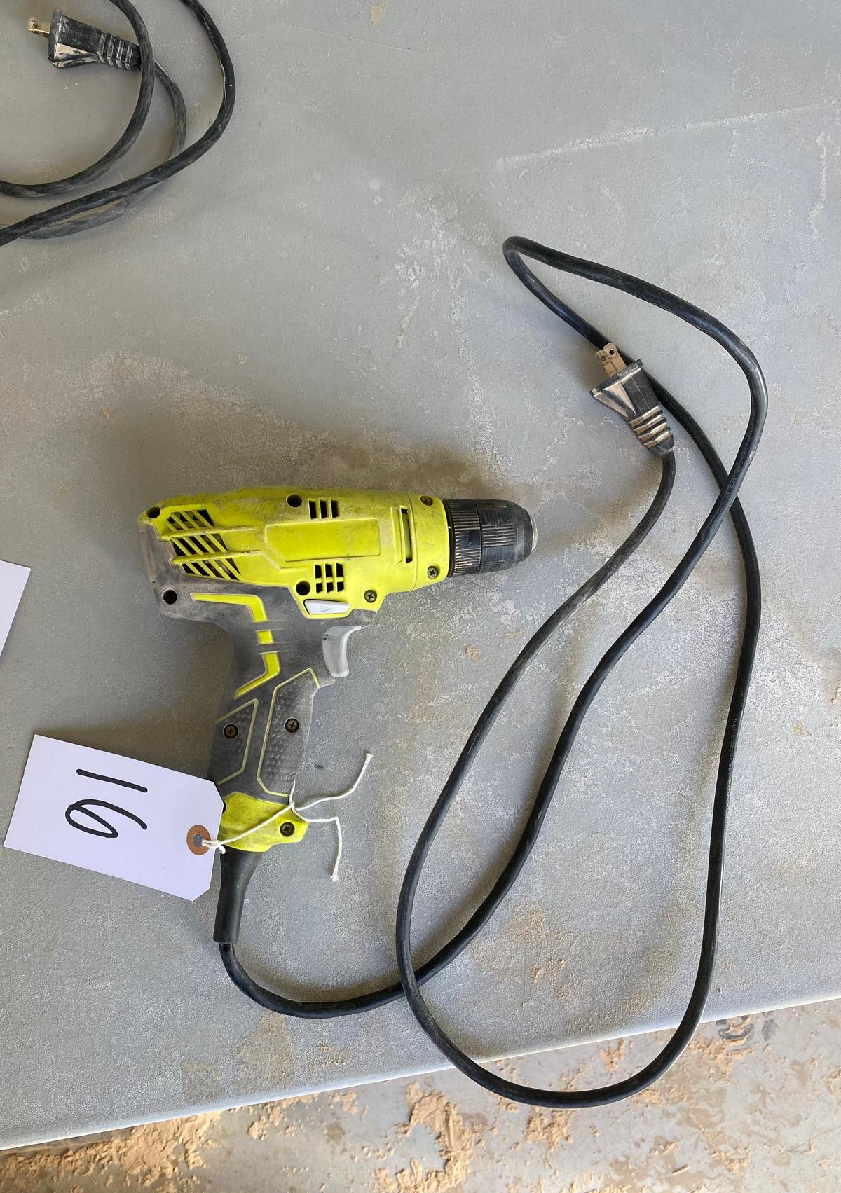 Ryobi Variable Speed Compact Drill