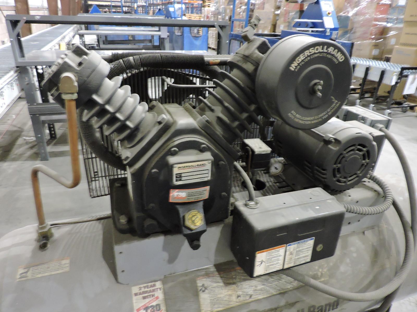 Ingersoll Rand 2475 5HP Air Compressor --- 230/3/60 --- Fully Functional