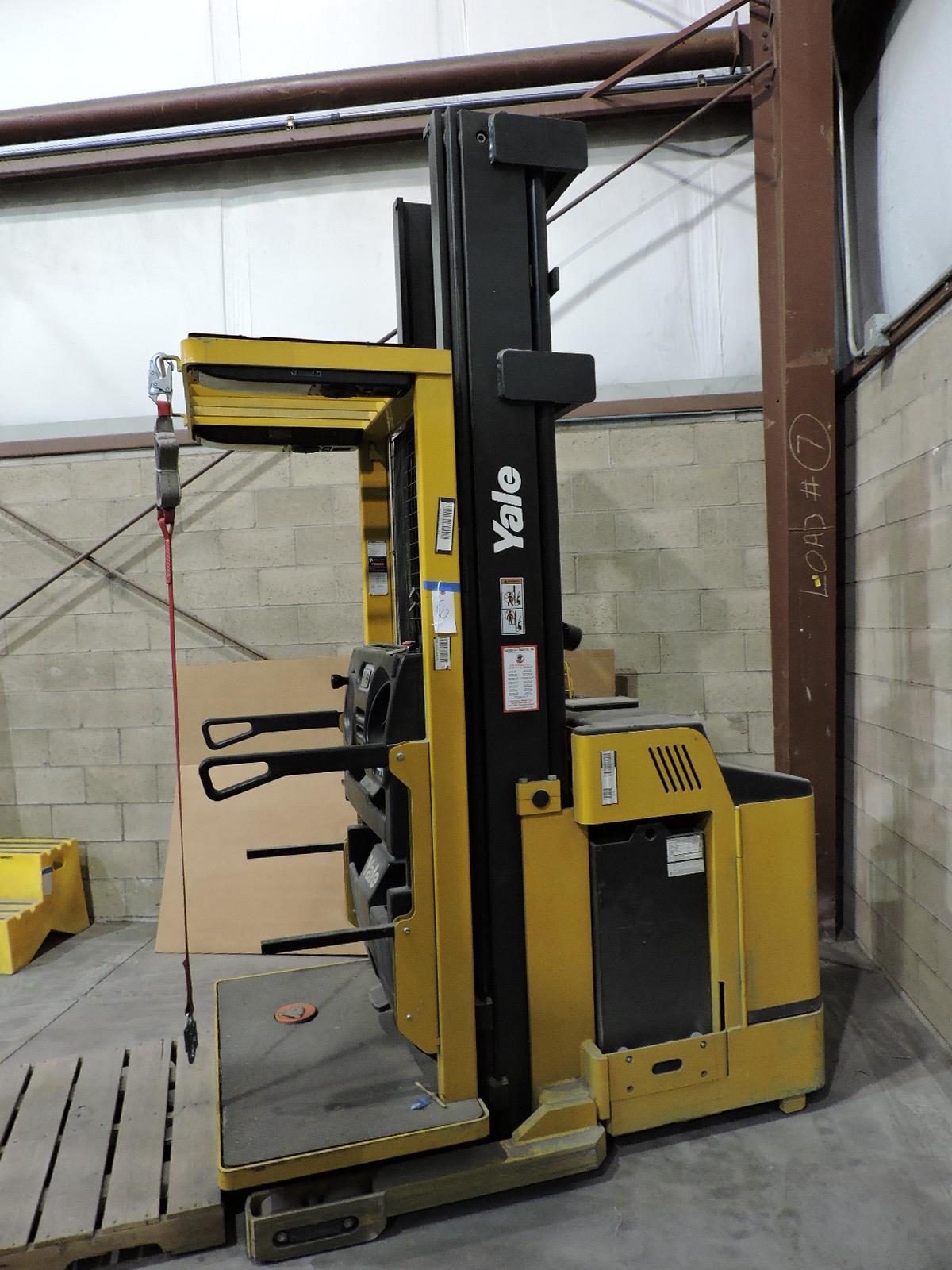 YALE - Electric Stand-Up Fork Truck / Forklift / 3000 LB Capacity