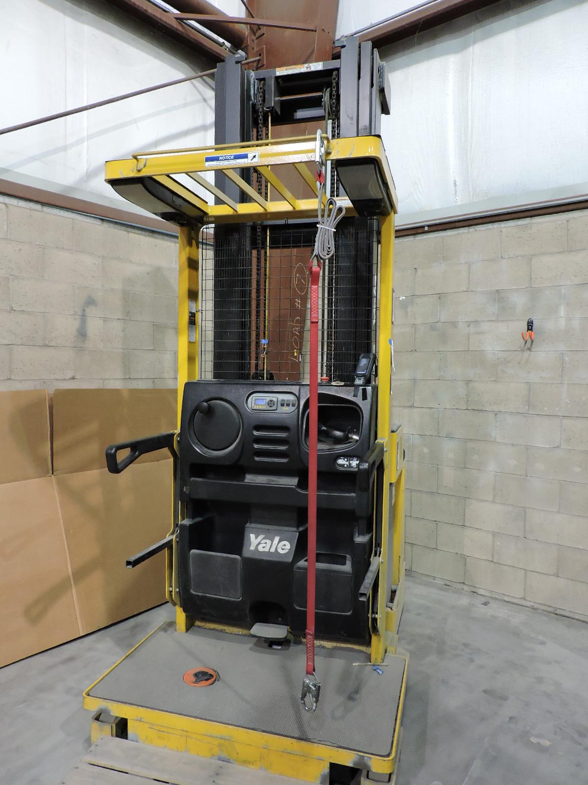 YALE - Electric Stand-Up Fork Truck / Forklift / 3000 LB Capacity