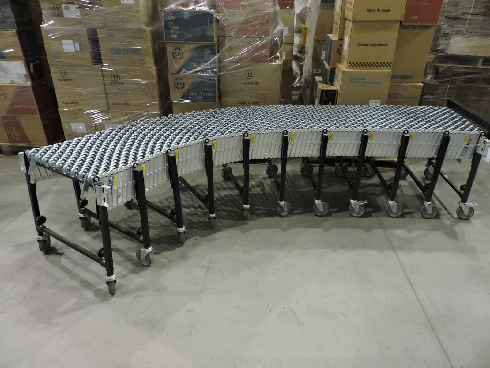 BESTFLEX 200 GRAVITY Modular Folding Conveyor System on Rollers