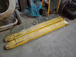 Pair of 63" Fork Lift Fork EXTENSIONS