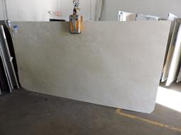 PARTIAL SLAB of CREMA MARFIL MARBLE