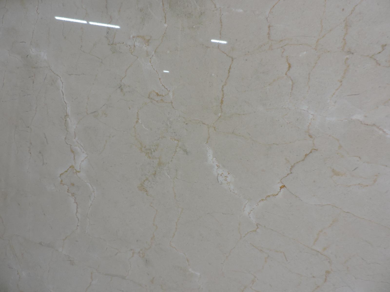 PARTIAL SLAB of CREMA MARFIL MARBLE