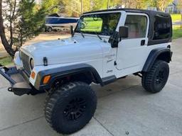 2000 Jeep Wrangler 4.0L 2-Door with Hardtop - 86k Miles