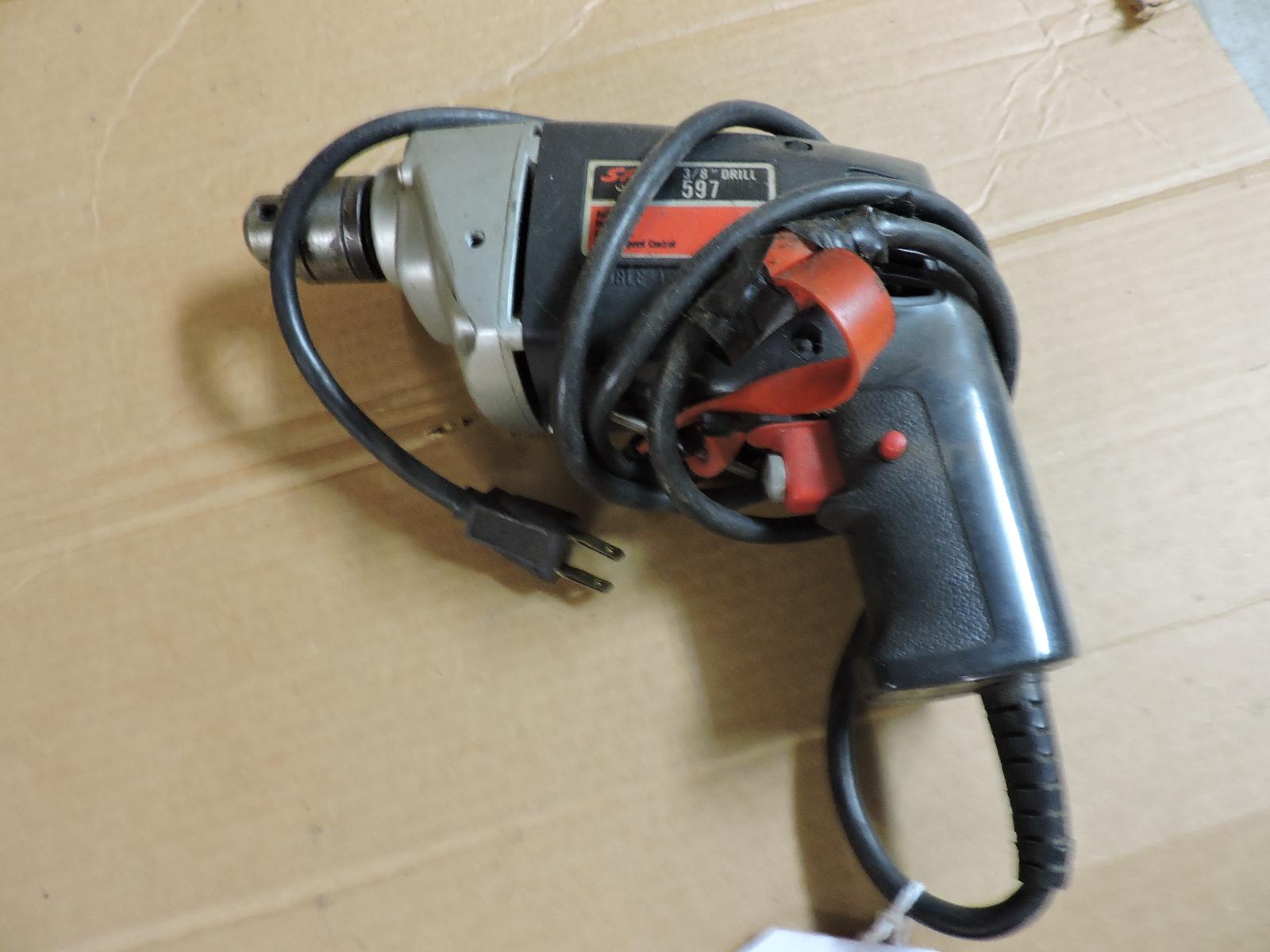 SKIL #597 3/8" Corded Drill with Chuck