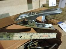 Lot of Eight 1-Inch Spring Clamps by Brink & Cotton