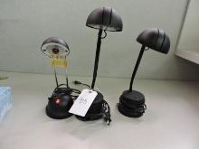 Lot of 3 Desk Lamps