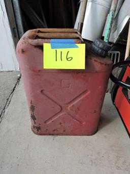 Original Vintage GERRY Can / Metal Gas Can