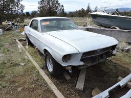 1968 Ford Mustang Coupe - V8, 3-Speed Manual