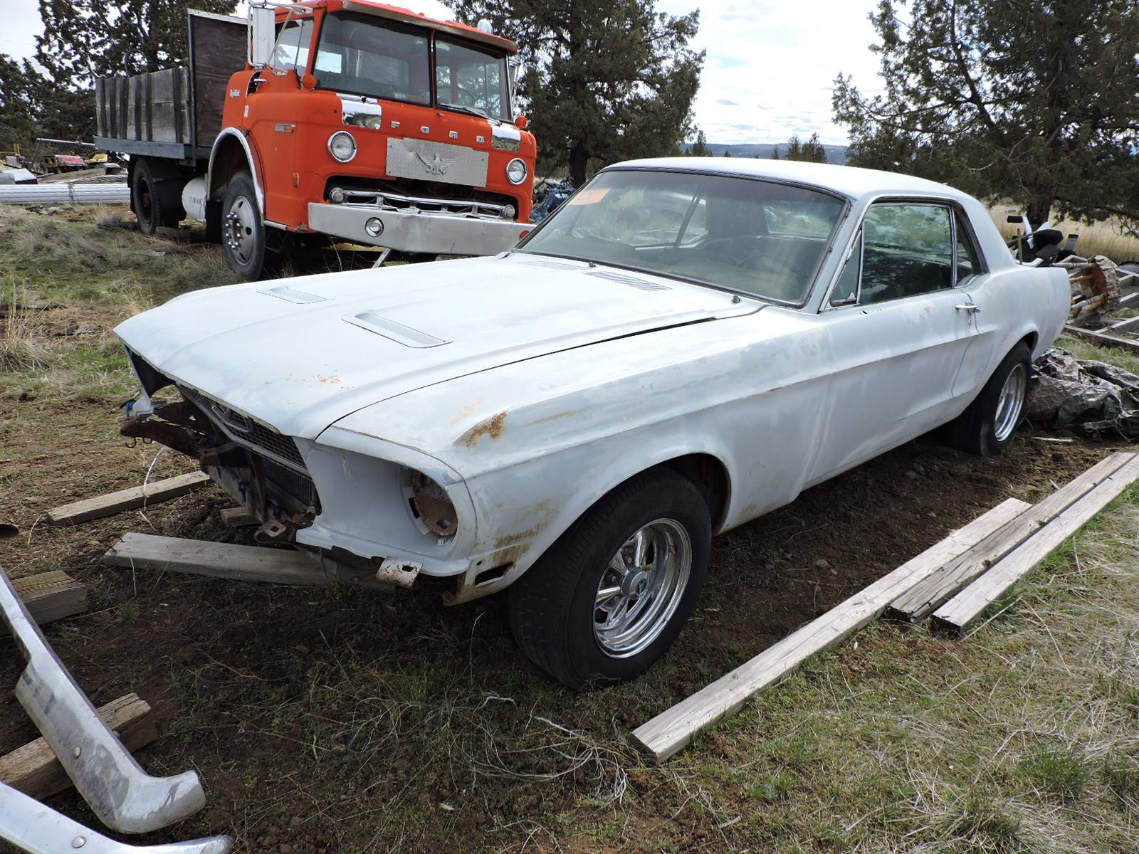 1968 Ford Mustang Coupe - V8, 3-Speed Manual