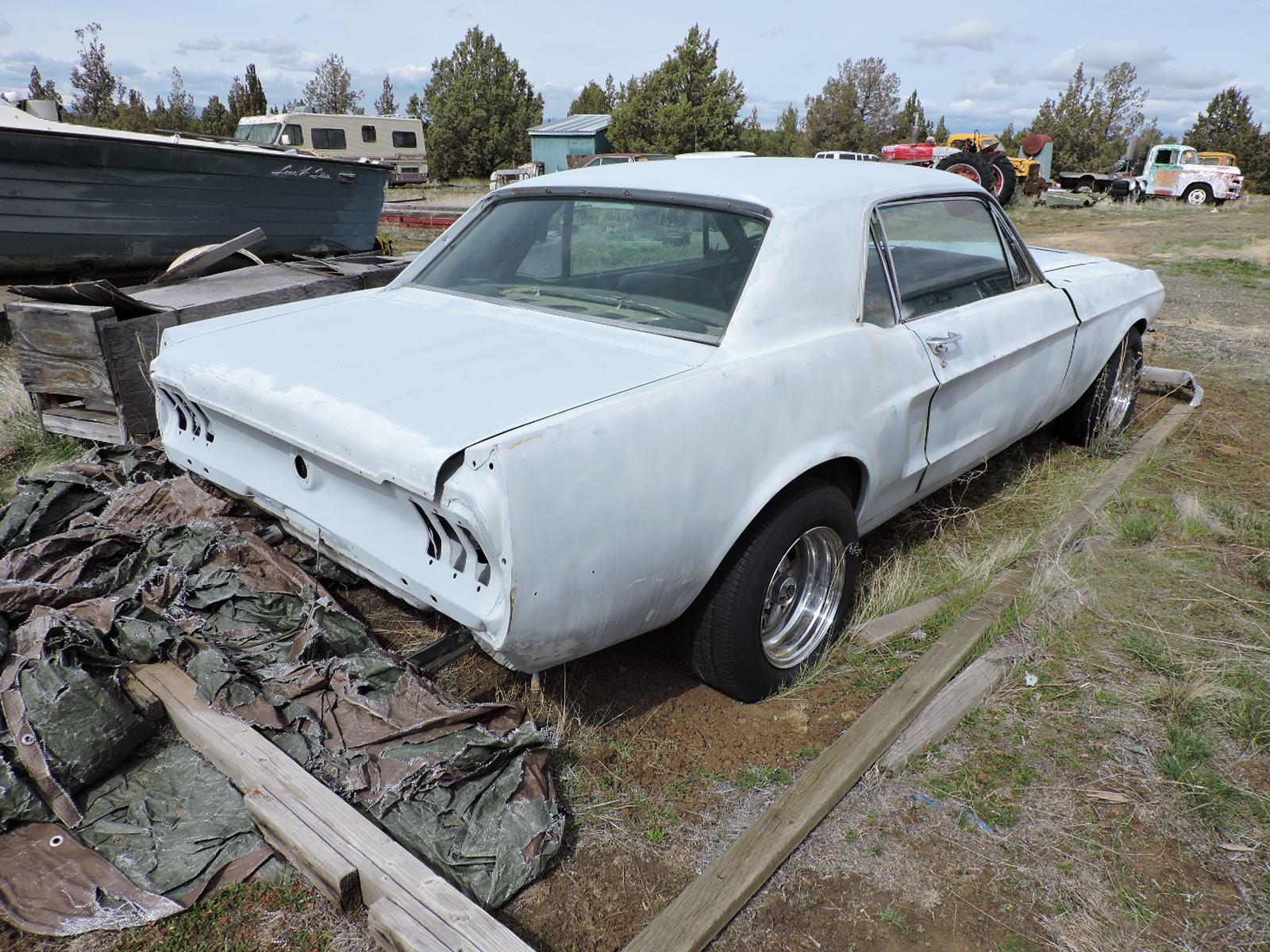 1968 Ford Mustang Coupe - V8, 3-Speed Manual