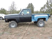 1976 Chevrolet Regular Cab Step-Side Pickup / 4X4 with 350 and 5-Speed