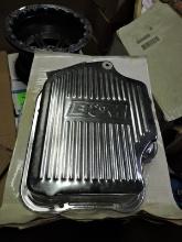 TRANSMISSION PAN by B&M #20289 Hi-Tek Deep Chrome from GM TH400