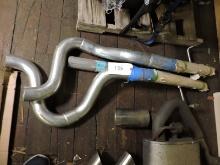 EXHAUST - for 1969 Pontiac Firebird, 3 Pieces, New